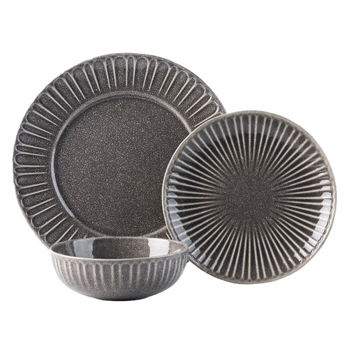 12 Piece Laurie Stoneware Dinner Set