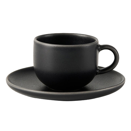 Mikkie 100ml Stoneware Espresso Cup & Saucer