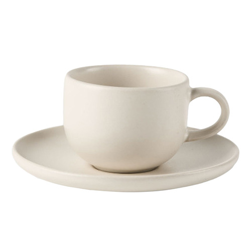 Mikkie 100ml Stoneware Espresso Cup & Saucer