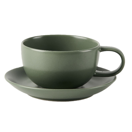 Mikkie 200ml Stoneware Teacup & Saucer