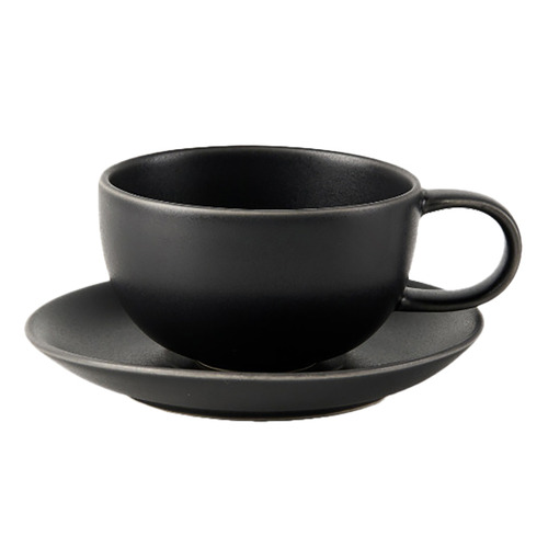 Mikkie 200ml Stoneware Teacup & Saucer