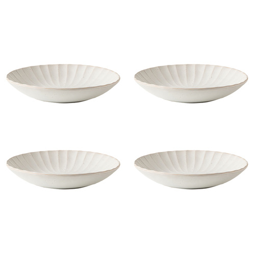 Kimmie Natural 12cm Stoneware Pasta Bowl