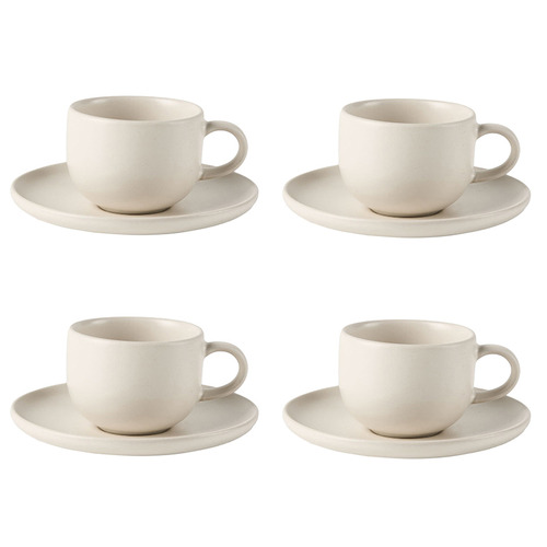 Mikkie 100ml Stoneware Espresso Cup & Saucer