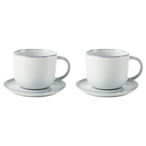 Bobbie 300ml Stoneware Teacup & Saucer