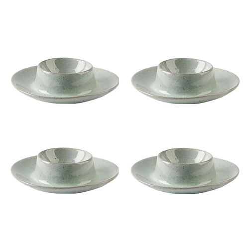 Bobbie Stoneware Egg Cup Plates