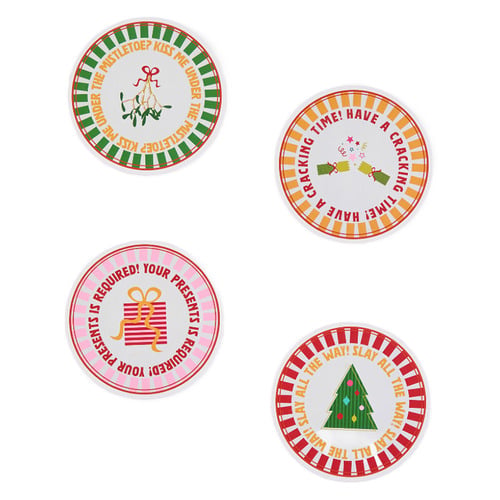 4 Piece Jollie Coaster Set