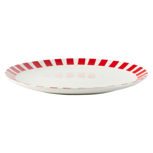 12 Piece Red & White Winnie Dinner Set