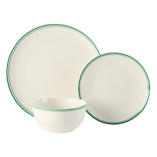 12 Piece Archie Porcelain Dinner Set