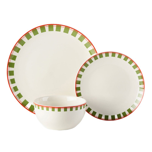 12 Piece Winnie Porcelain Dinner Set