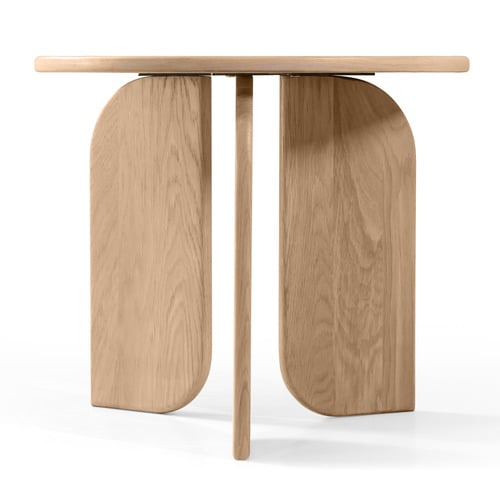 Reinhold Oak Wood Side Table