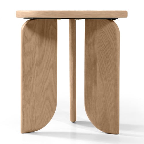 Reinhold Oak Wood Side Table