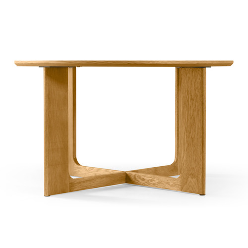 Anselm Oak Wood Side Table