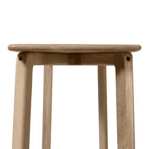 Dietrich Oak Wood Console Table