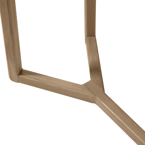 Dietrich Oak Wood Console Table