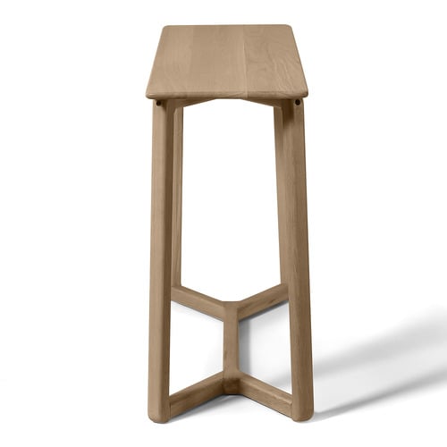 Dietrich Oak Wood Console Table