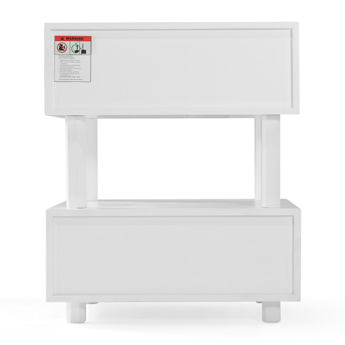 Crossan 2 Drawer Bedside Table