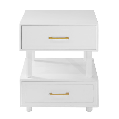 Crossan 2 Drawer Bedside Table