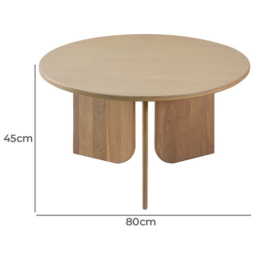 Reinhold Oak Wood Coffee Table