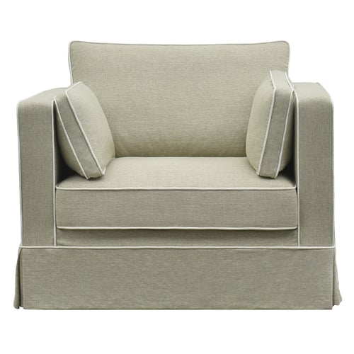 Sand Stevenson Slipcover Armchair