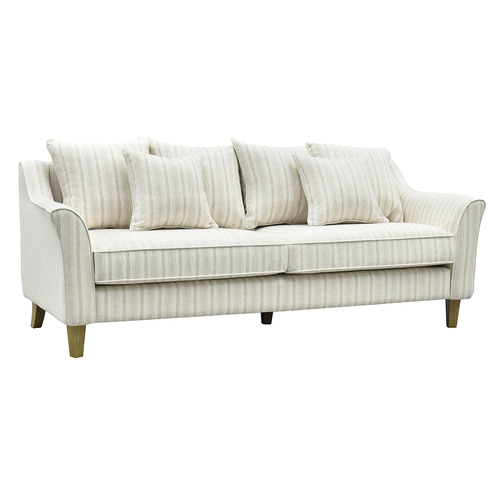 Dean 4 Seater Stripe Sofa