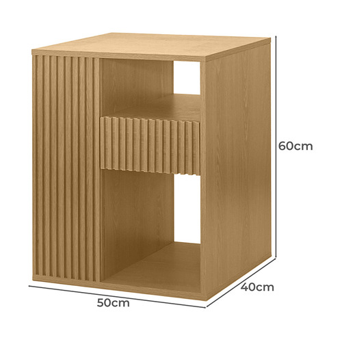 Left Armi Bedside Table