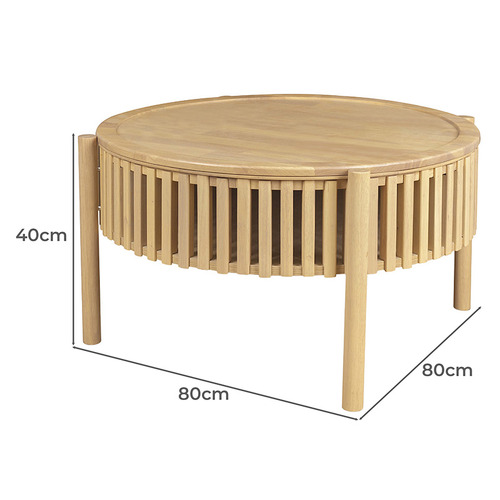 Carrie Round Coffee Table