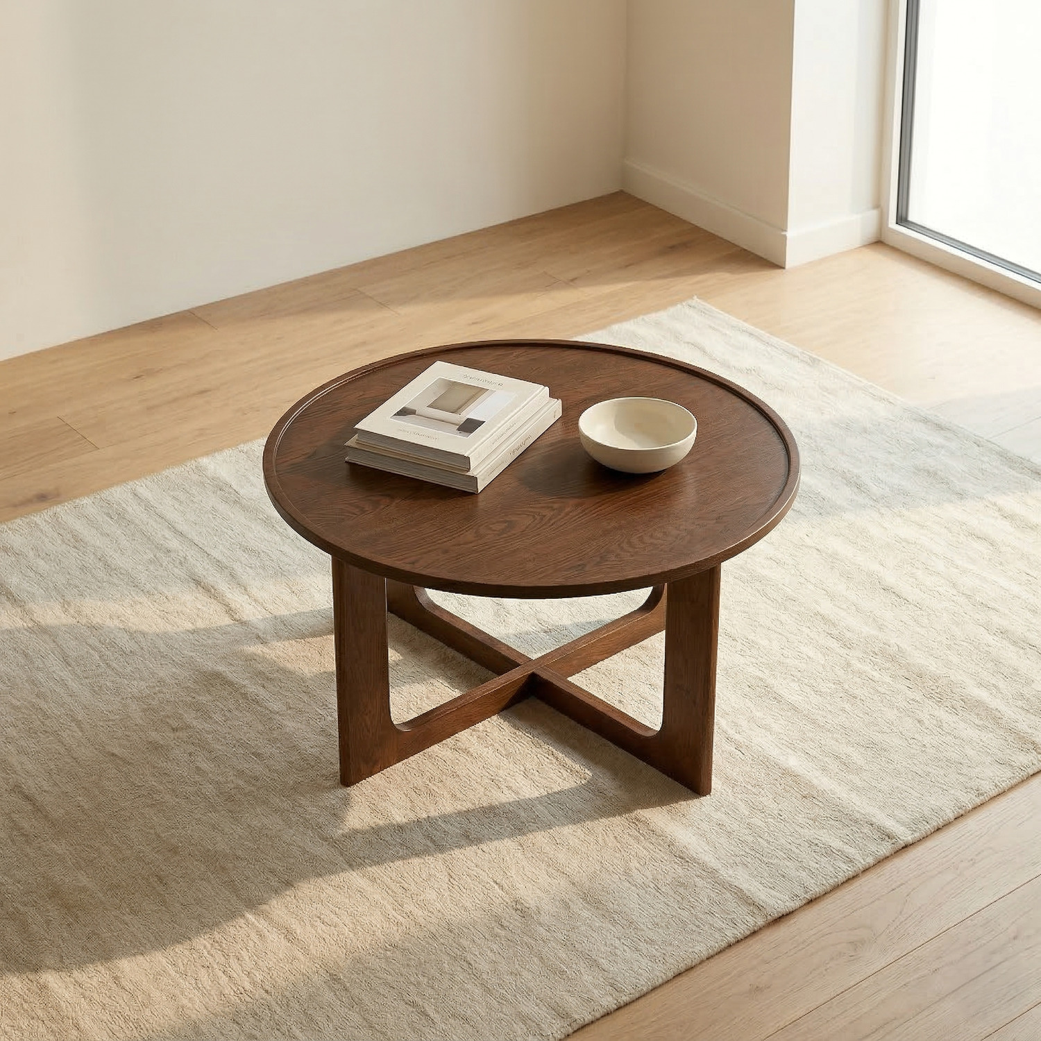 Anselm Wood Coffee Table