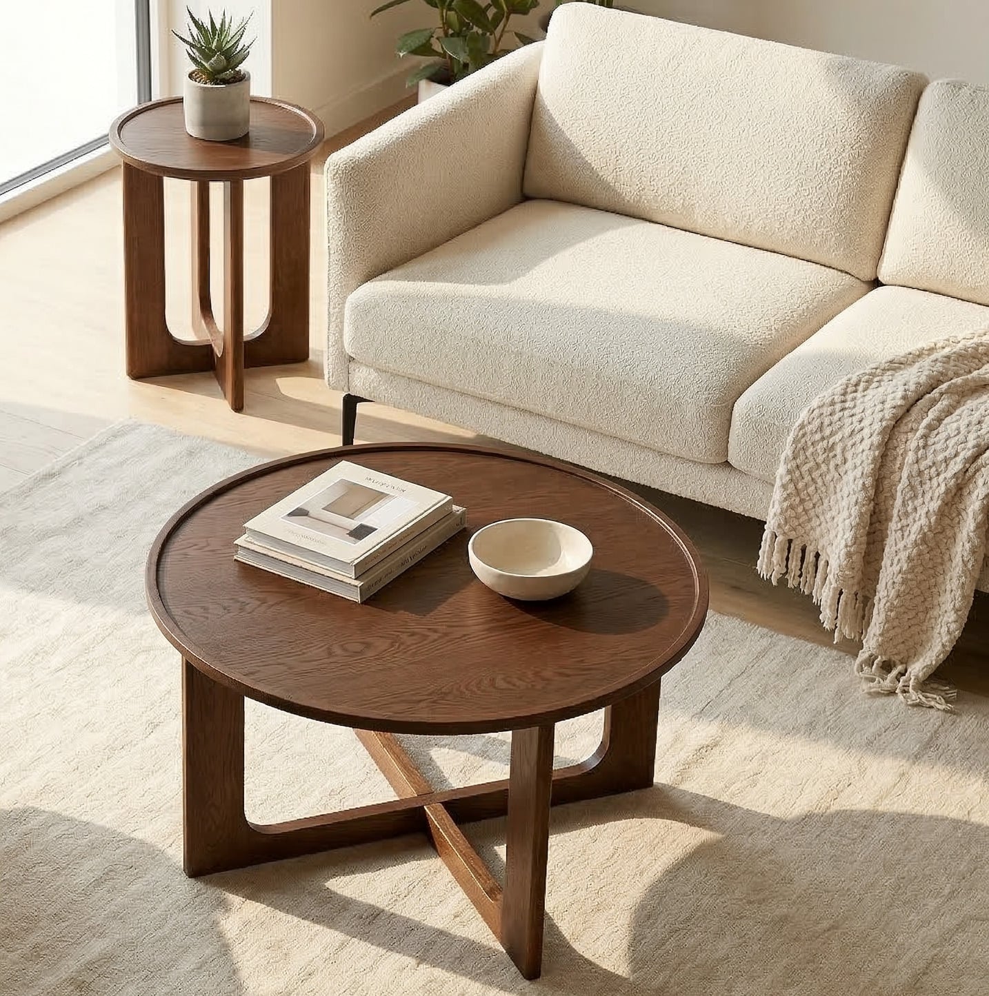 Anselm Wood Coffee Table