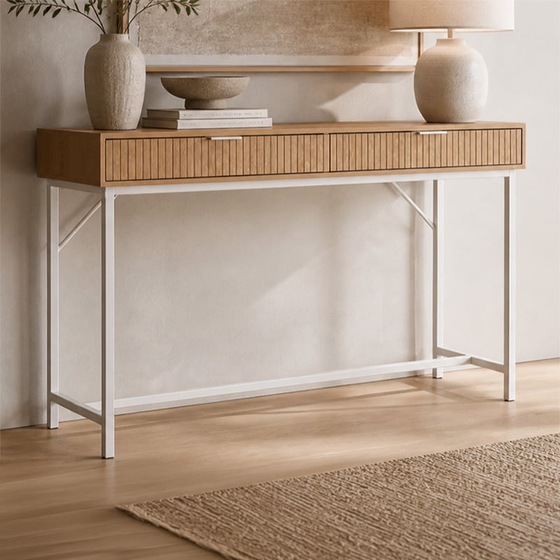 Anita 2 Drawer Console Table