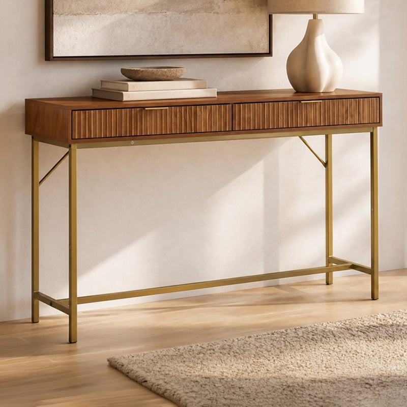 Anita 2 Drawer Console Table