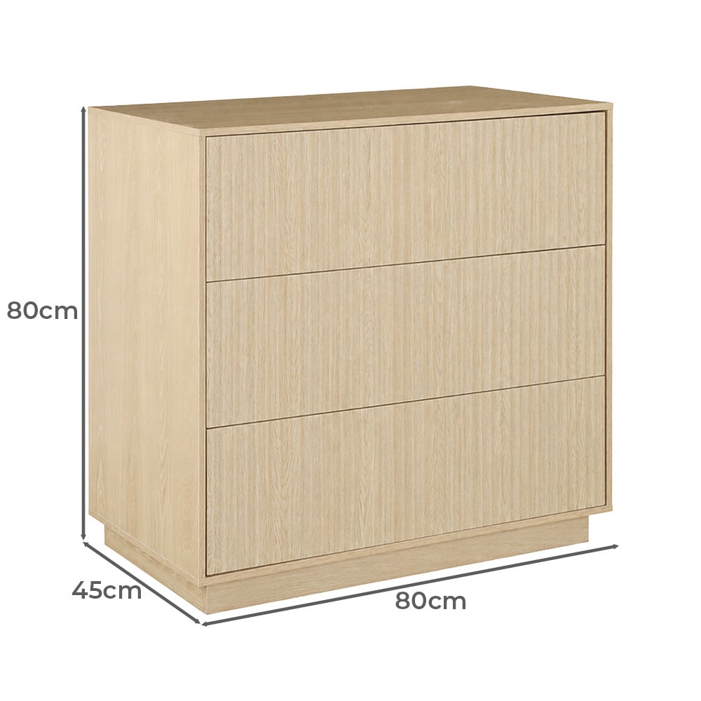 Isadora 3 Drawer Chest