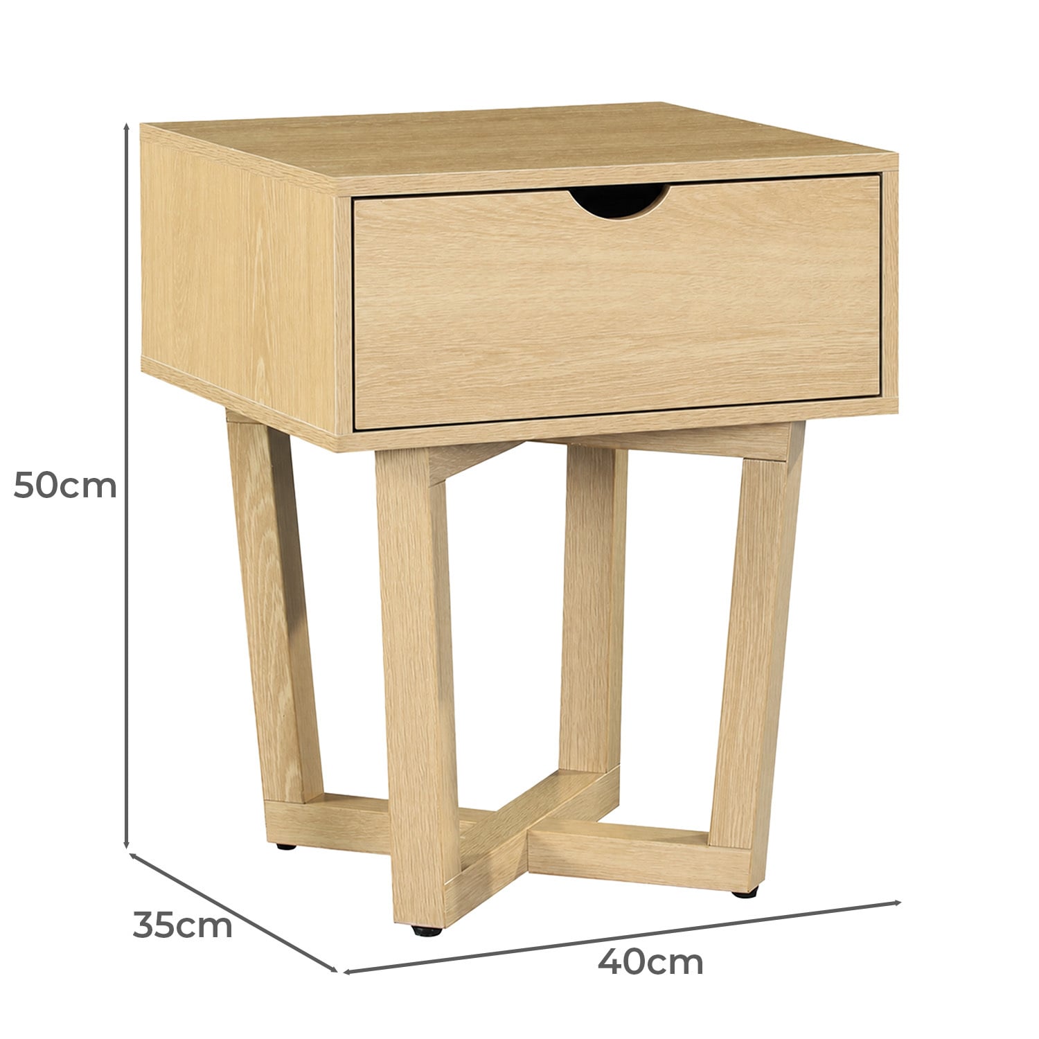 Nadia Bedside Table