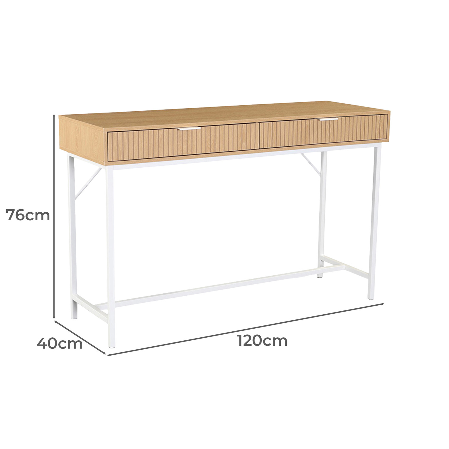 Anita 2 Drawer Console Table