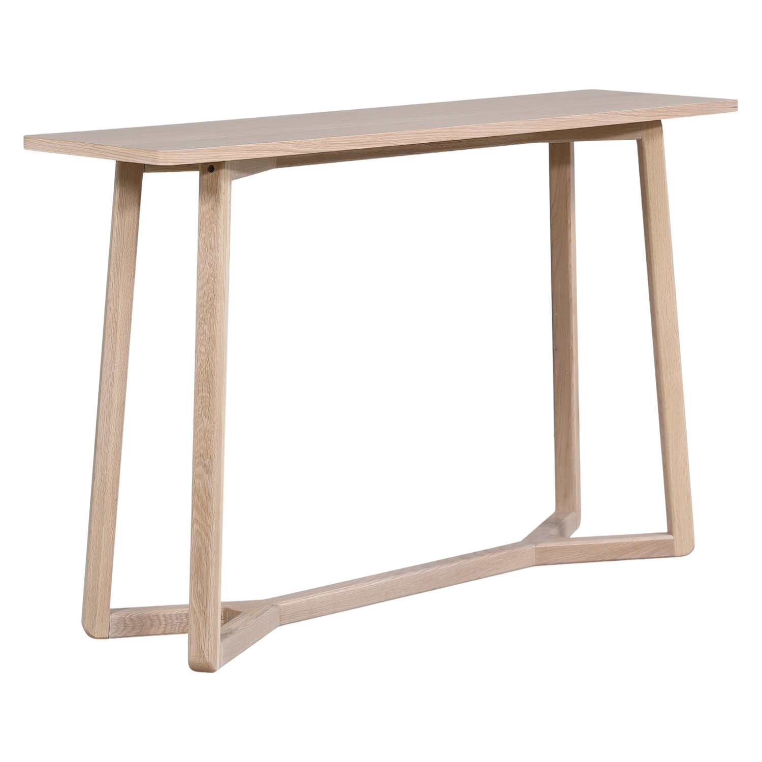 Dietrich Oak Wood Console Table