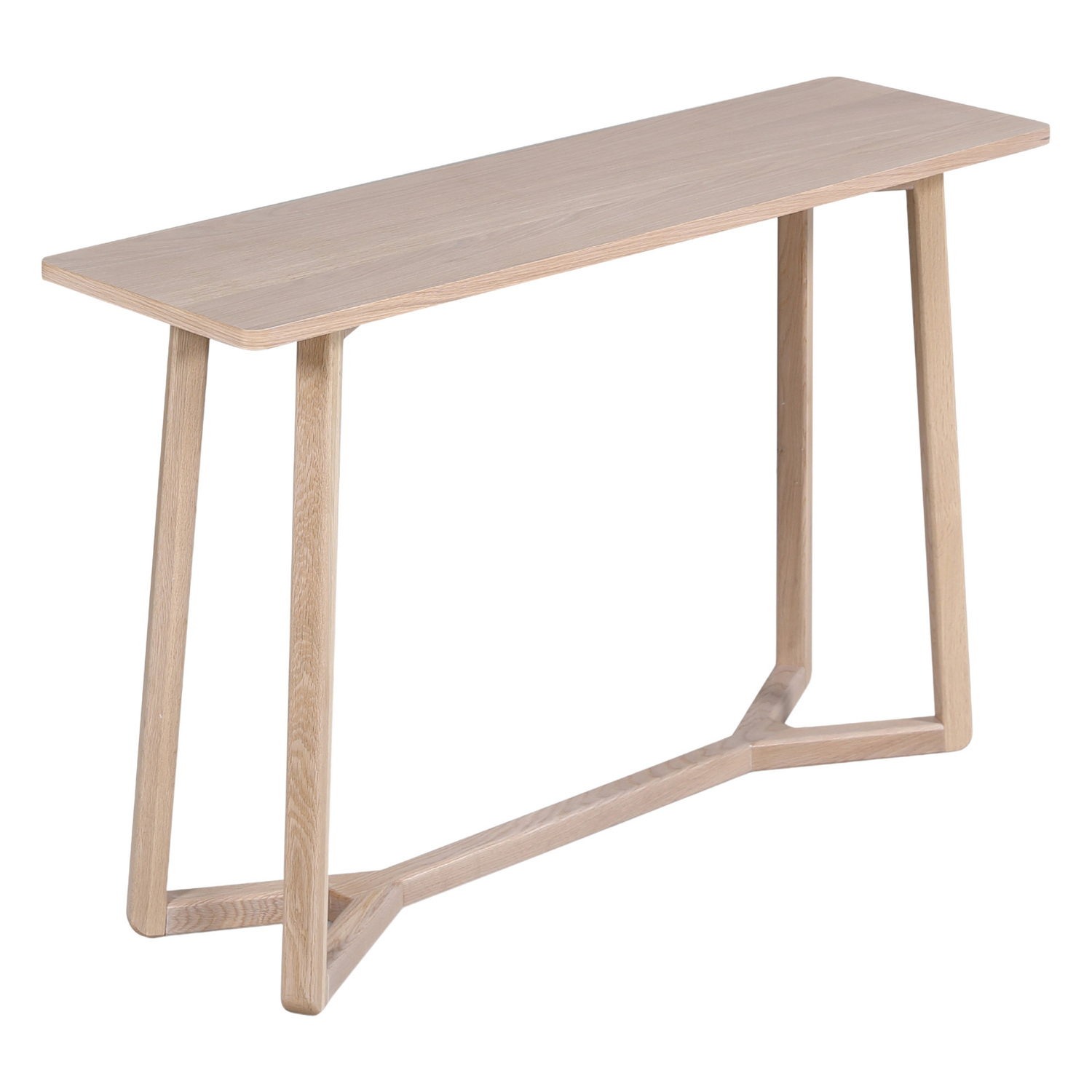 Dietrich Oak Wood Console Table