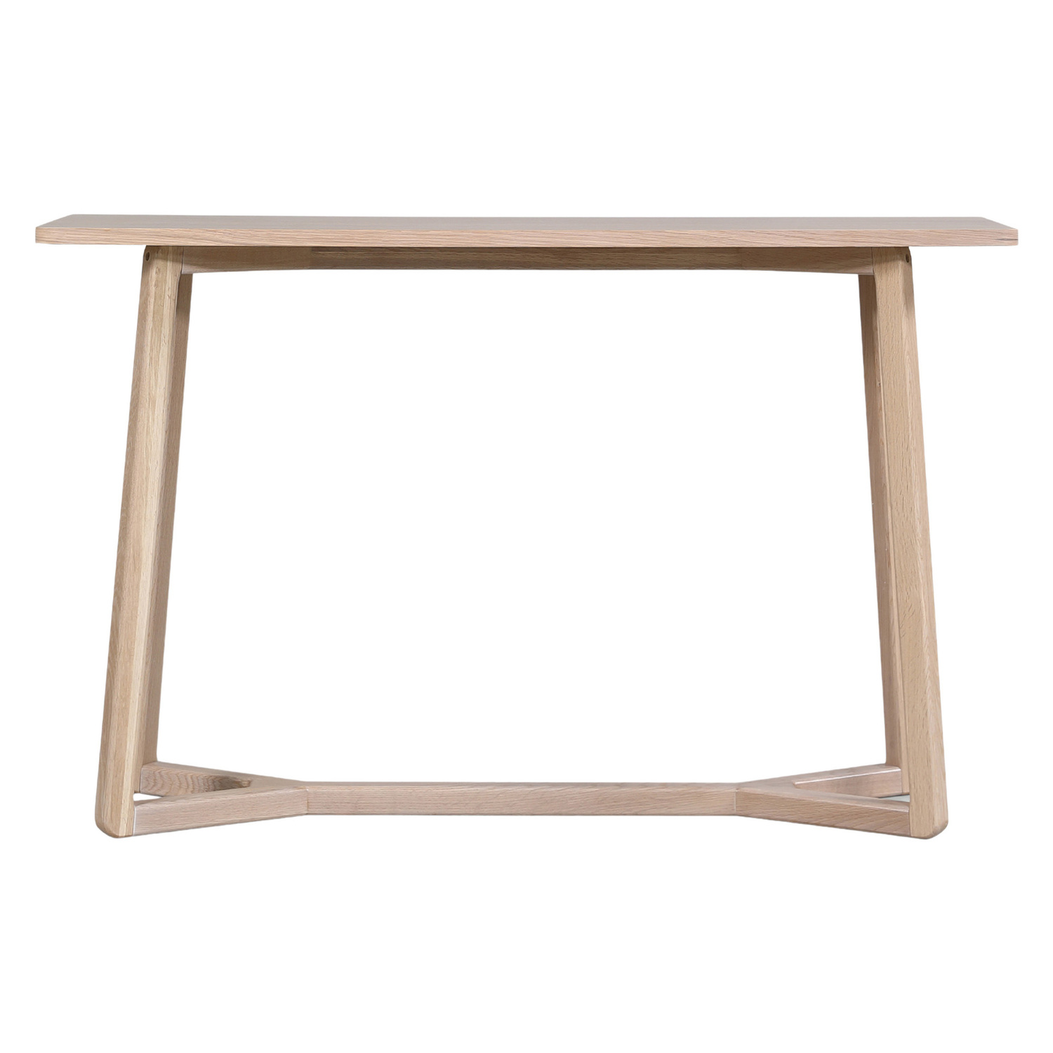 Dietrich Oak Wood Console Table