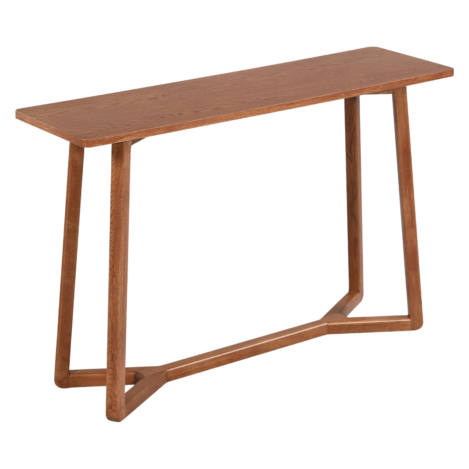 Dietrich Oak Wood Console Table