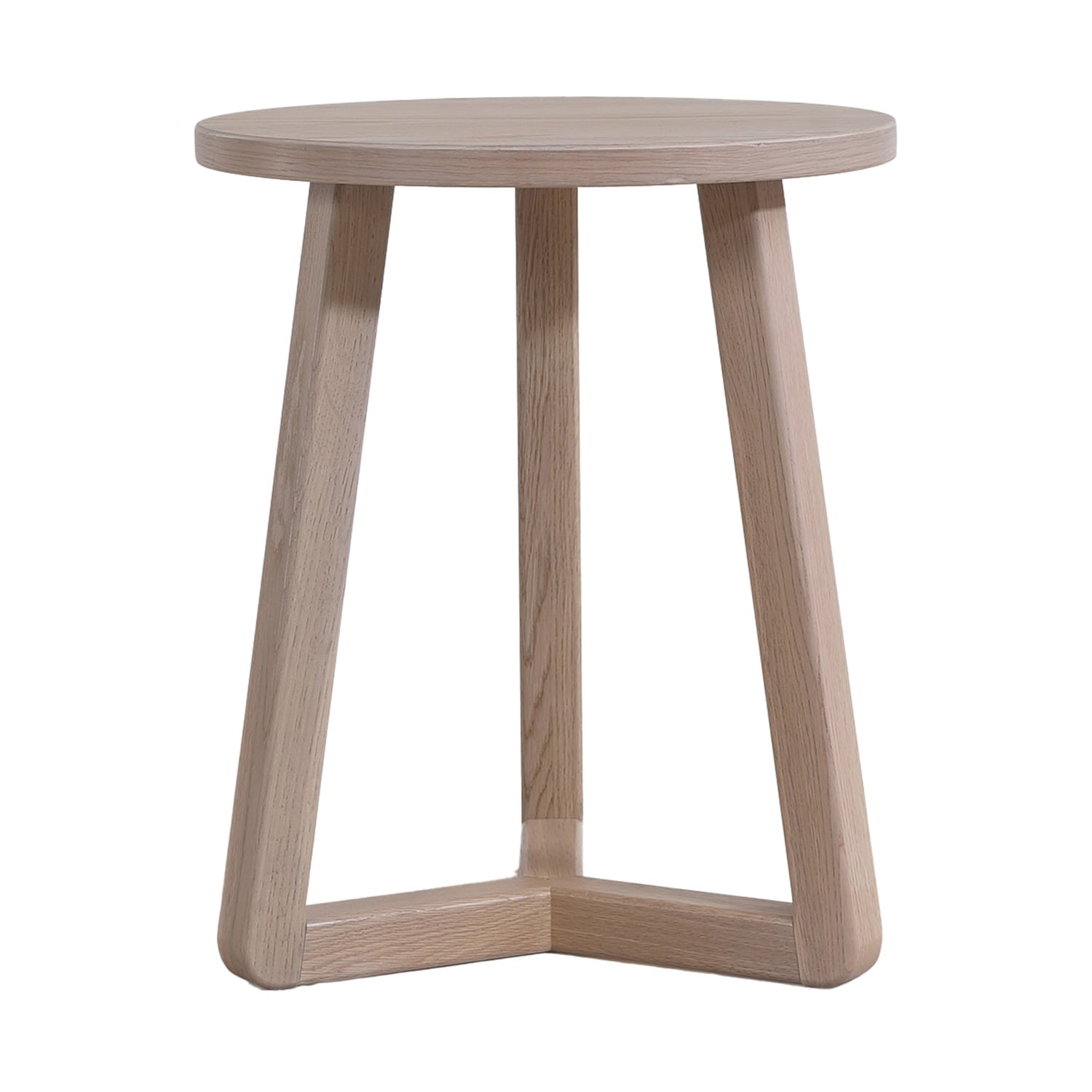 Dietrich Light Oak Wood Side Table