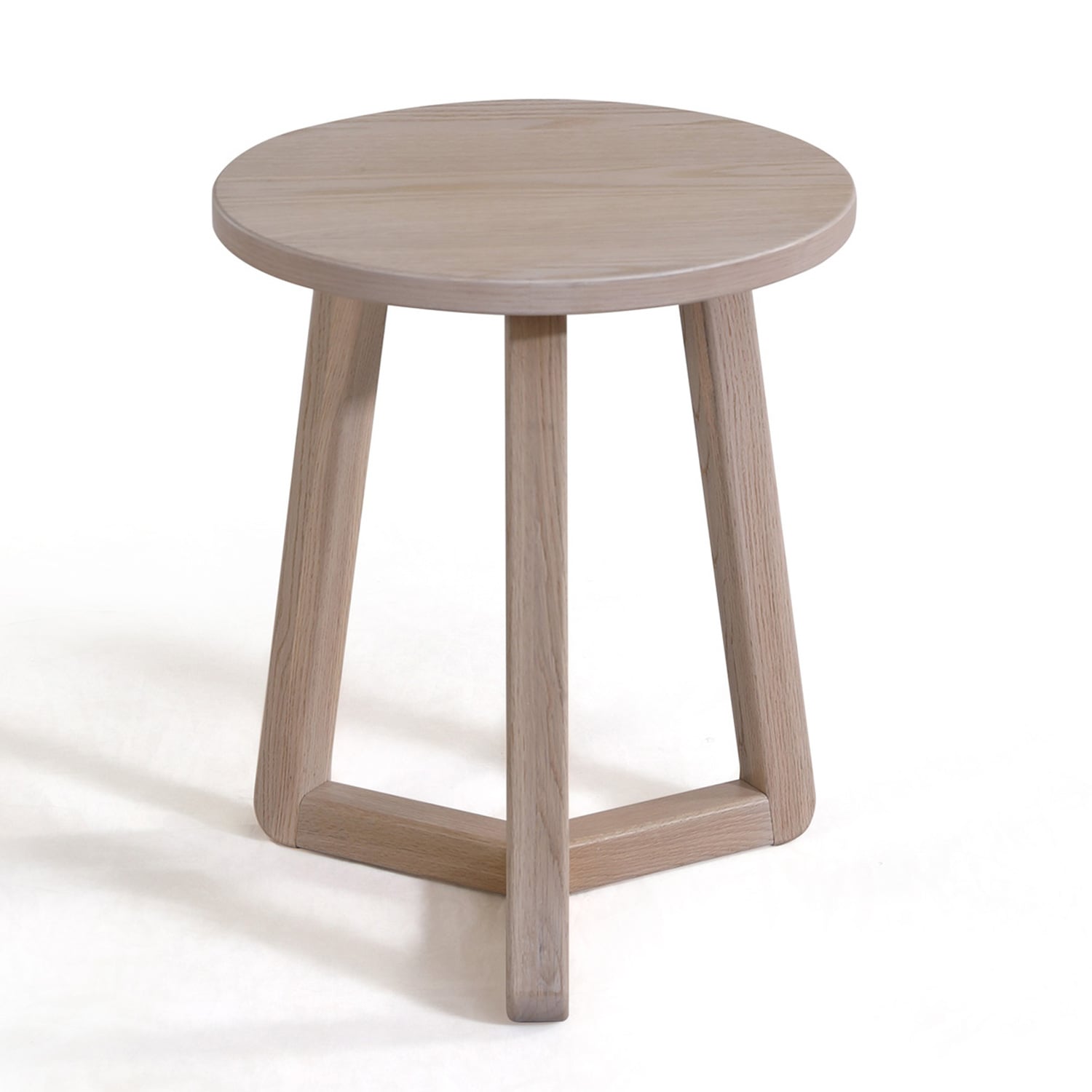 Dietrich Light Oak Wood Side Table