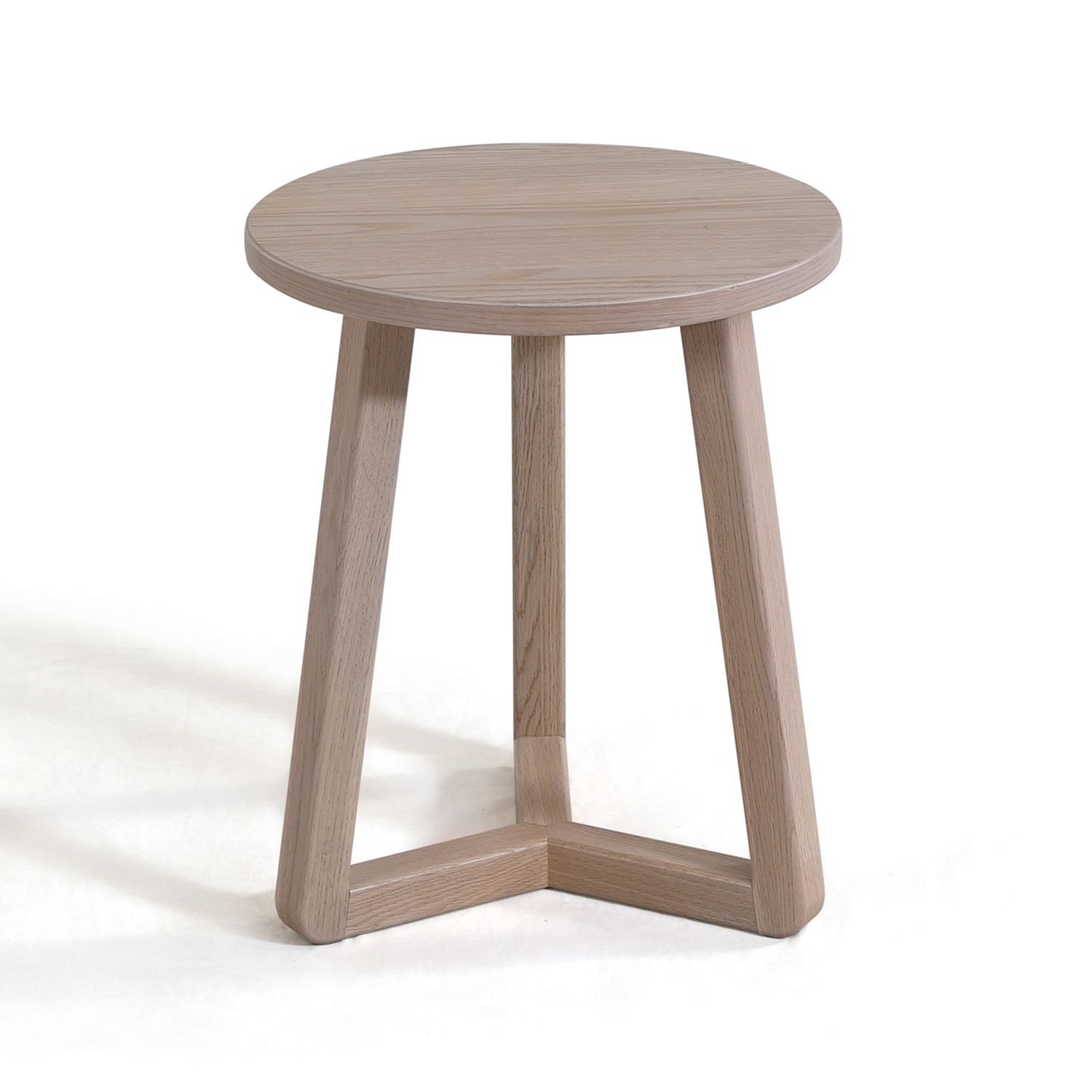 Dietrich Light Oak Wood Side Table