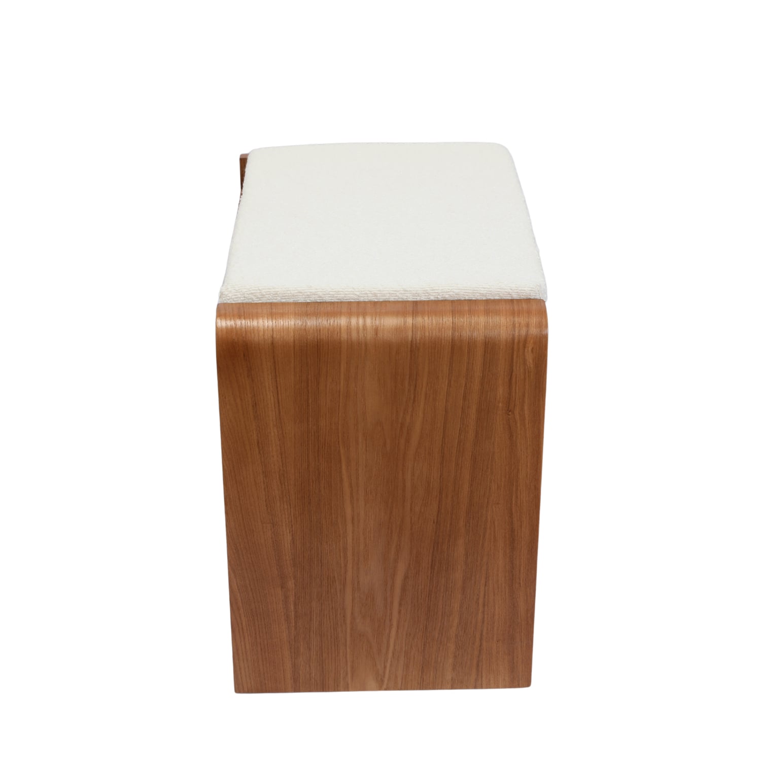 Izyan Cotton & Linen Accent Stool