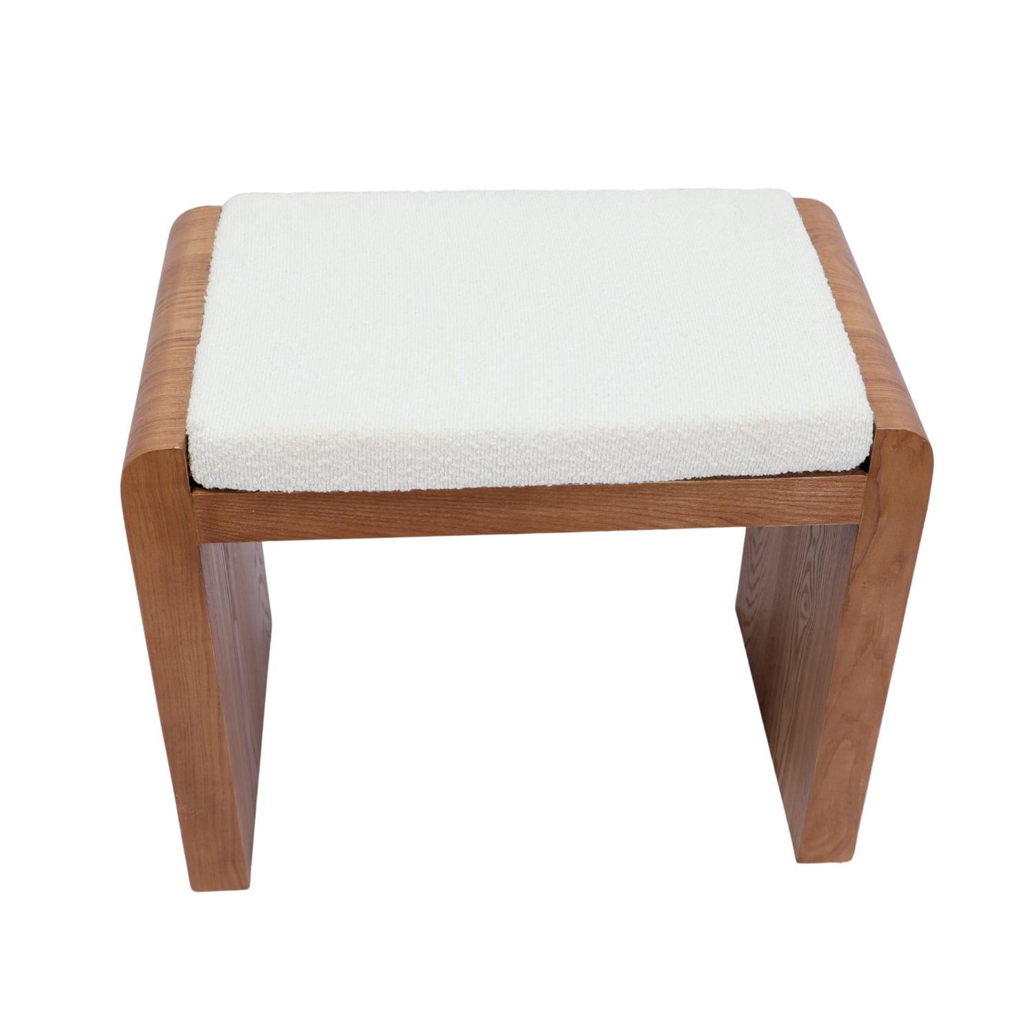 Izyan Cotton & Linen Accent Stool