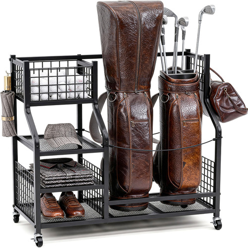 Caleb Golf Equipment Storage Rack