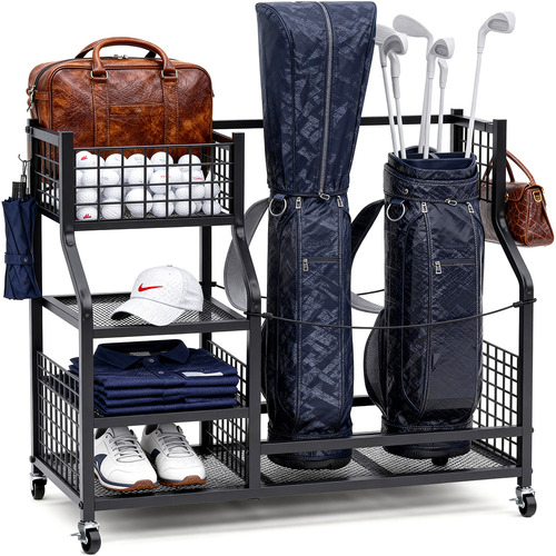 Caleb Golf Equipment Storage Rack