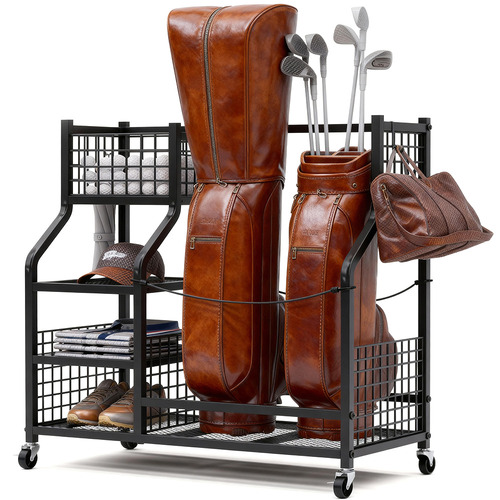 Caleb Golf Equipment Storage Rack