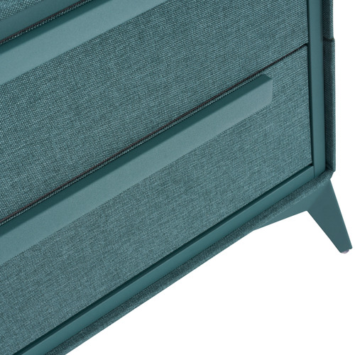 Judith 2 Drawer Fabric Bedside Table
