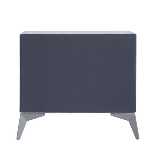 Judith 2 Drawer Fabric Bedside Table