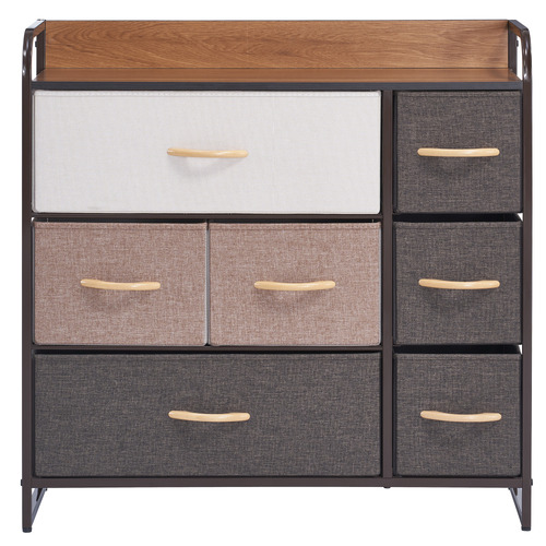 Adel 7 Drawer Fabric Chest