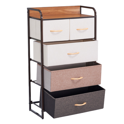 Danny 5 Drawer Fabric Chest