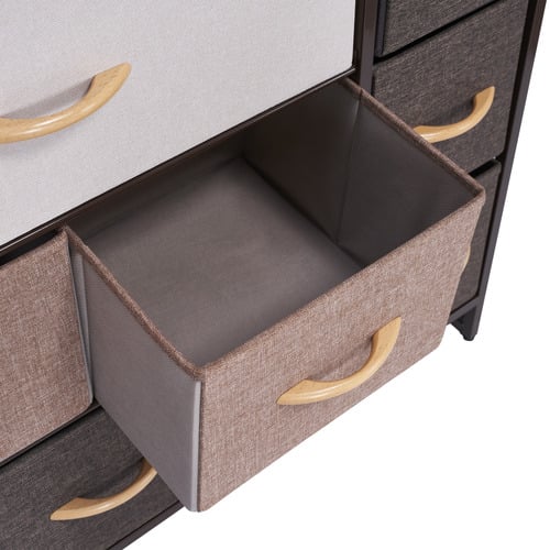 Adel 7 Drawer Fabric Chest